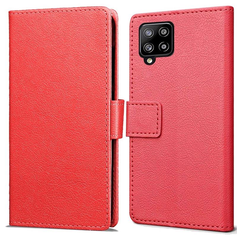 Samsung Galaxy A42 Classic Wallet Case - Red