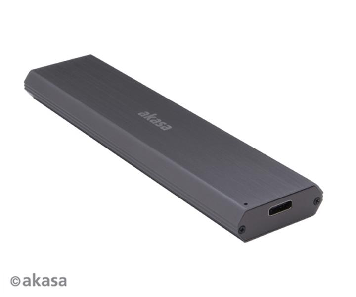 Akasa USB 3 1 Gen2 Superspeed up to 10Gb s Ali Enclosure for M 2 PCIe NVMe SSD Supports 2242 2260 2280 