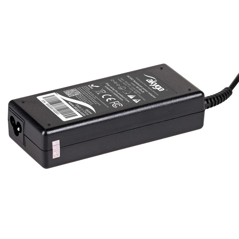 Akyga notebok adapter HP: 19 5V 3 33A 65W 4 5 x 3 0 mm pin HP 1 2m