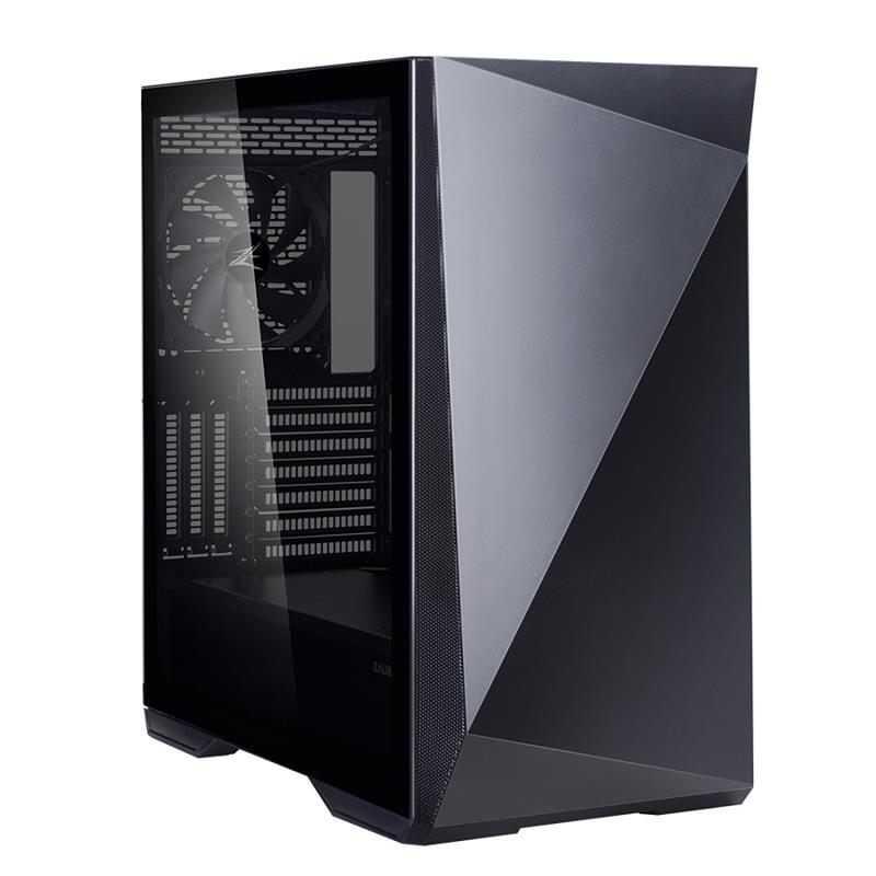 Zalman ATX Mid Tower PC Case Black fan