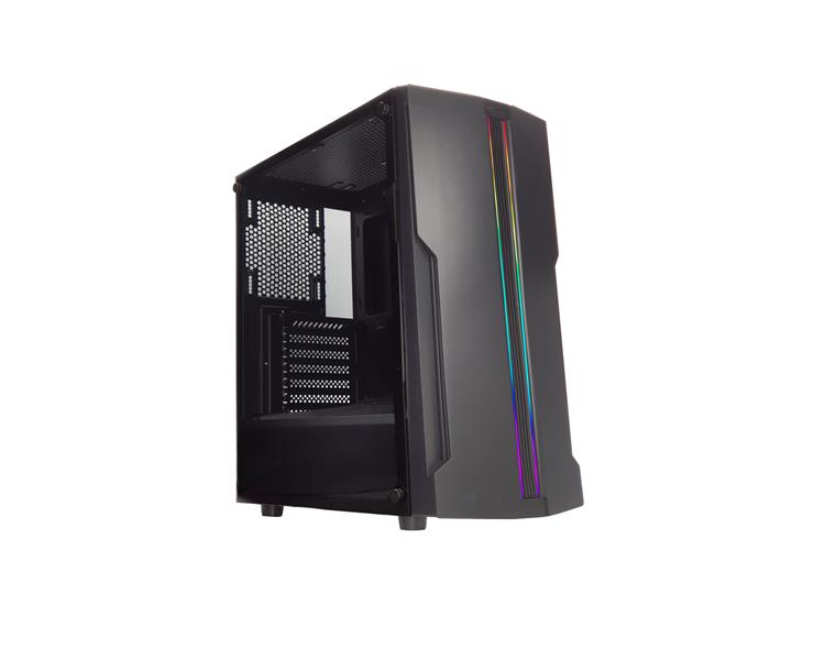 Xilence Xilent Blade Performance C X5 Mid Tower ATX case ARGB stripes with tempered glass side