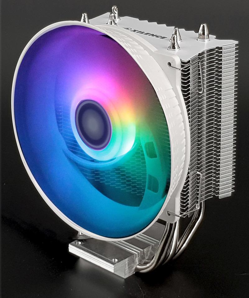 XILENCE Performance C CPU-Cooler 3HP White Universal Intel AMD ARGB 120 mm fan