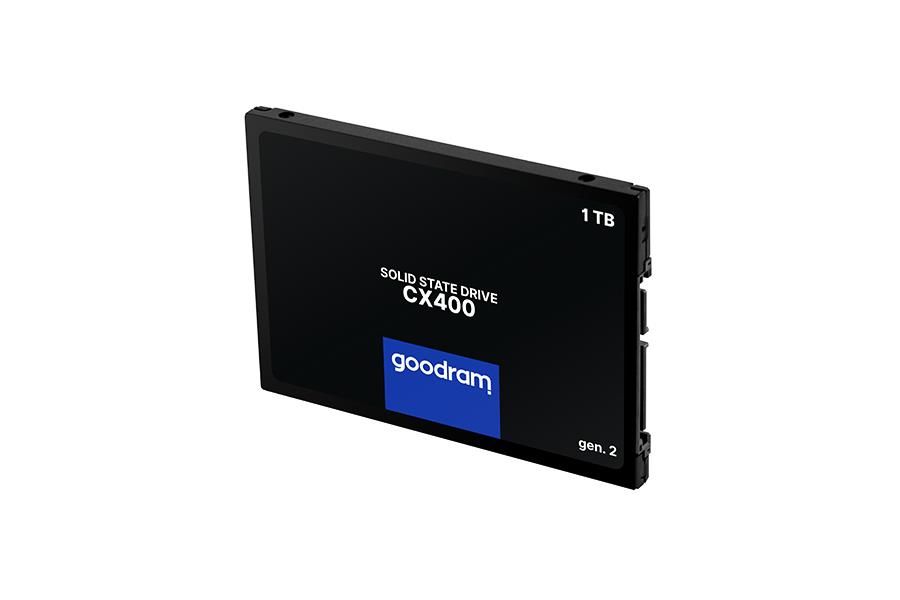GOODRAM CX400 gen 2 SSD 2 5 1 TB SATA III 3D TLC Retail 550 500 MB s