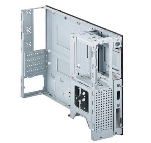 Epsilon micro-ATX mini-tower desktop Toolless met 250Watt TFX APFC 80 bronze PSU 