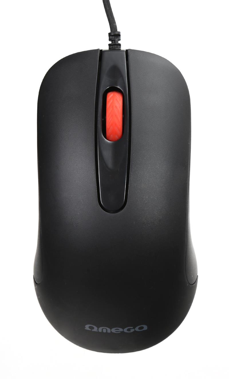 Omega OM-520 muis - 1000dpi zwart