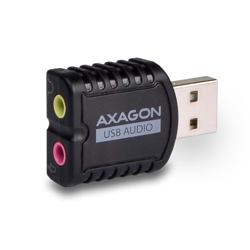 AXAGON USB2 0 - Stereo Audio Mini Adapter *USBAM *3 5MMF