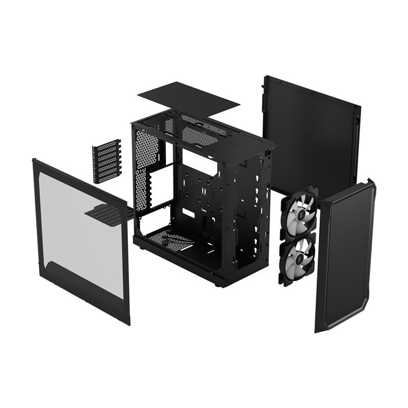 Fractal Design Focus 2 Zwart