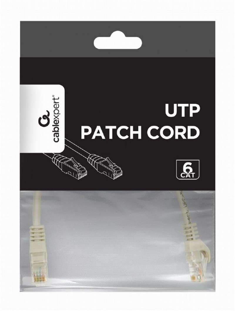 UTP Cat6 patchkabel 1 m grijs