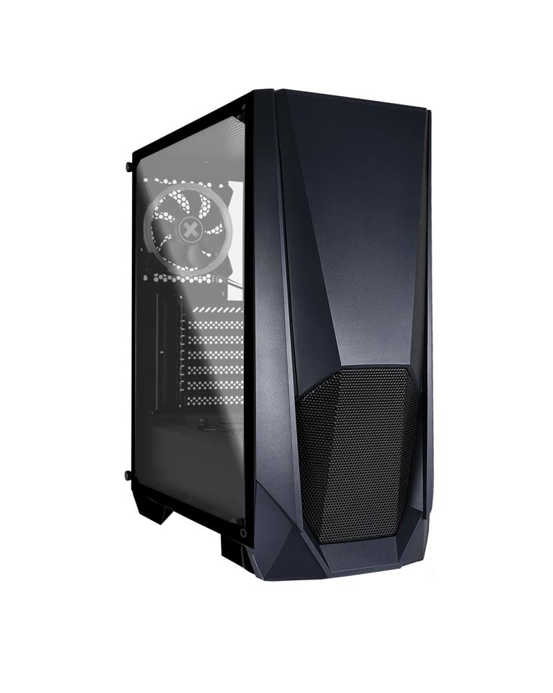 Xilence Xilent Blast Black ATX tempered glass window case 2 x 120 mm ARGB PWM fan included