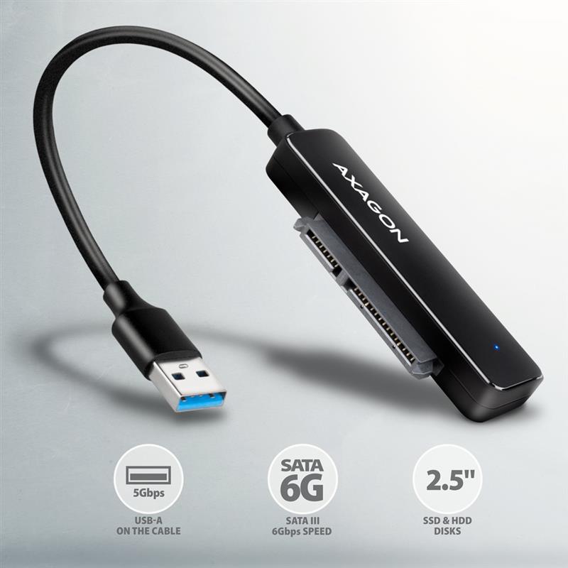 Axagon ADSA-FP2A interfacekaart/-adapter USB 3.2 Gen 1 (3.1 Gen 1)
