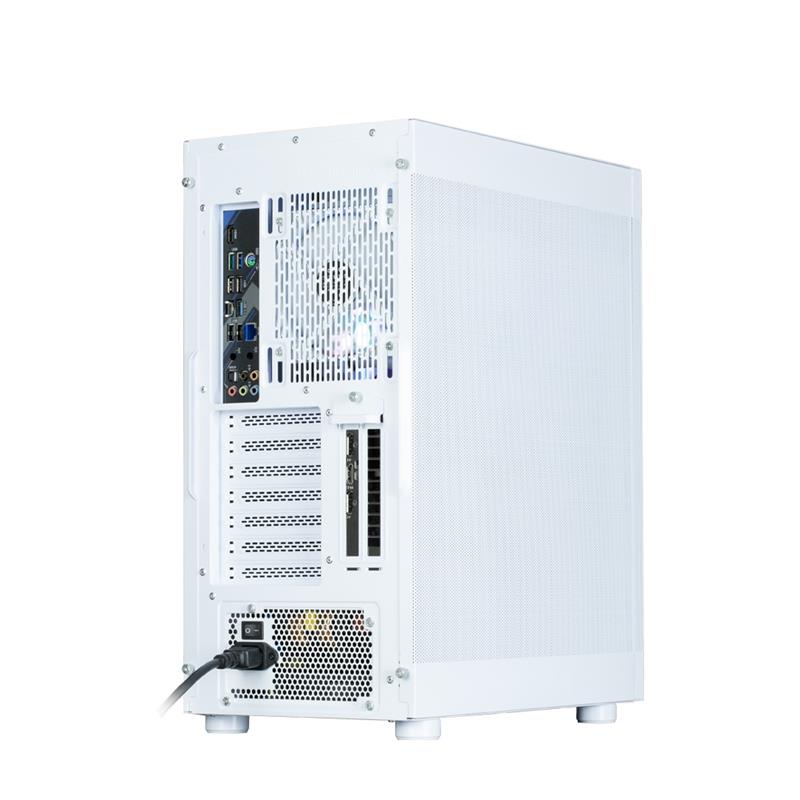 Zalman ATX Mid Tower PC Case Optimized air cooling with Six 120mm fans and Mesh front Mesh side panel Pre-installed fan: 6 x 120mm fan 3 in front 2 in