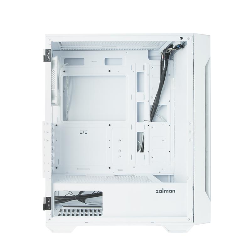 Zalman ATX Mid Tower PC Case Tempered Glass front Pre-installed fan: 3 x 120mm Infinity ARGB 1 x 120mm Infinity ARGB rear 2 x 3 5 3 x 2 5 Tempered Gla