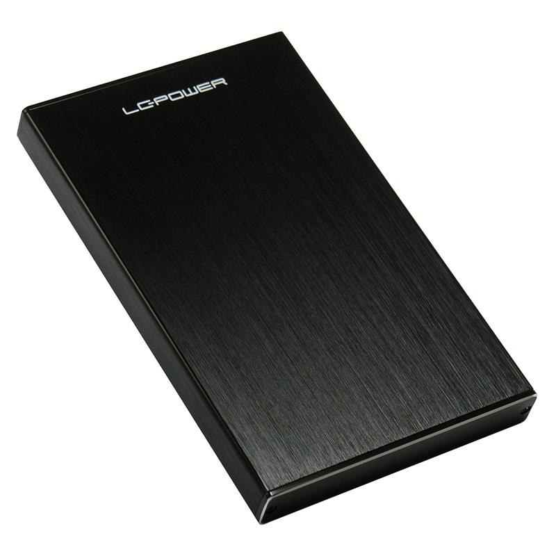 LC-Power LC-25U3-Becrux-C1 external 2 5 USB 3 2 gen 2x1 type C hard drive enclosure black