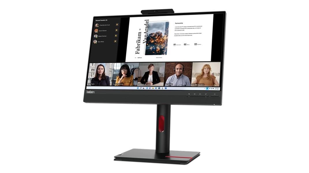 Lenovo ThinkCentre Tiny-In-One 22 computer monitor 54,6 cm (21.5"") 1920 x 1080 Pixels Full HD LED Touchscreen Zwart