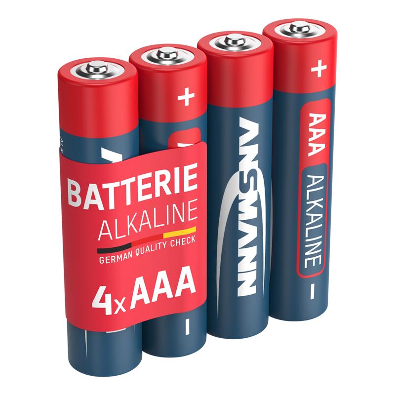 ANSMANN 5015553 RED Alkaline battery Micro AAA LR03 4pcs Pack