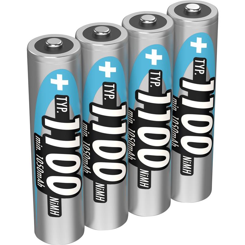 Ansmann NiMH rechargeable battery Micro AAA 1100mAh 4pcs Blister 5035232 