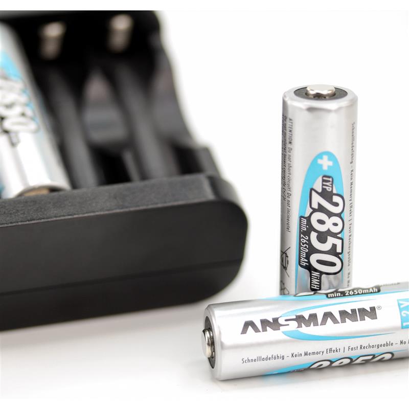 Ansmann NiMH rechargeable battery AA 2850mAh 4 pcs blister 5035212 