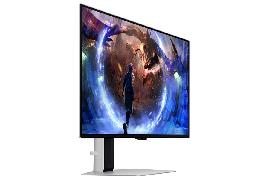 Samsung Odyssey G60SD computer monitor 68,6 cm (27"") 2560 x 1440 Pixels Quad HD OLED Zilver