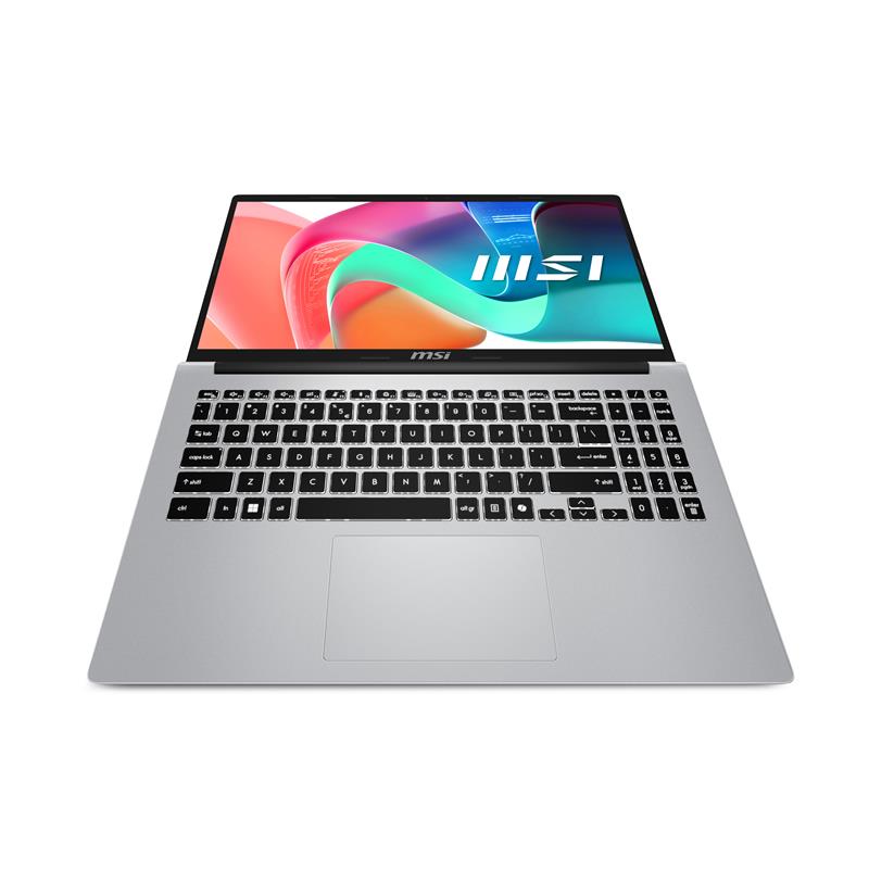 MSI Modern 15 F13MG-017NL Intel® Core™ i7 i7-1355U Laptop 39,6 cm (15.6"") Full HD 16 GB DDR4-SDRAM 512 GB SSD Wi-Fi 6E (802.11ax) Windows 11 Home Zil