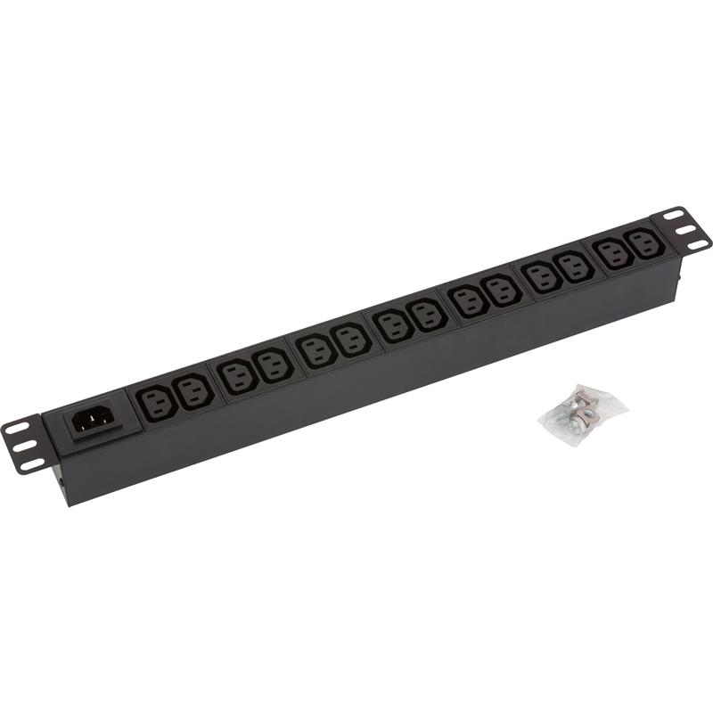 Triton RAB-PD-X10-A1 19 socket strip 1U 14x C13 1x C14 max 10A