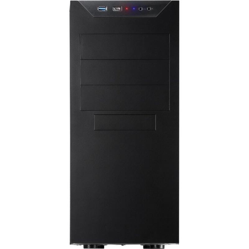 Inter-Tech IT-8833 Velvet II Tower Zwart