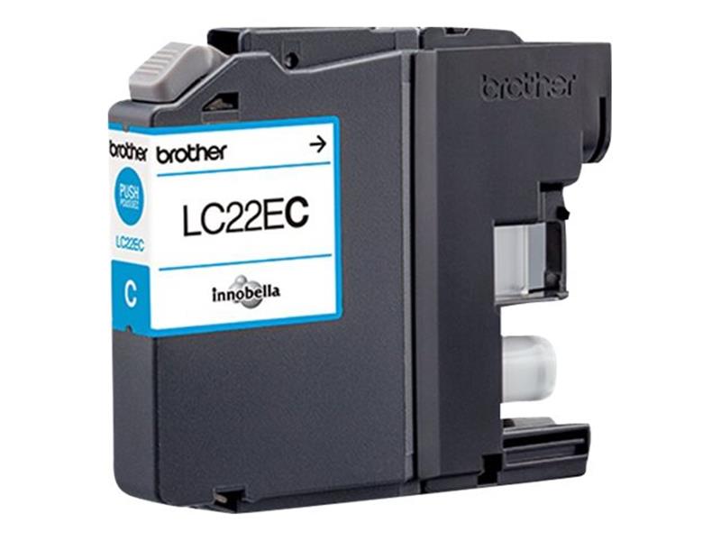 Brother LC-22EC inktcartridge Origineel Cyaan 1 stuk(s)