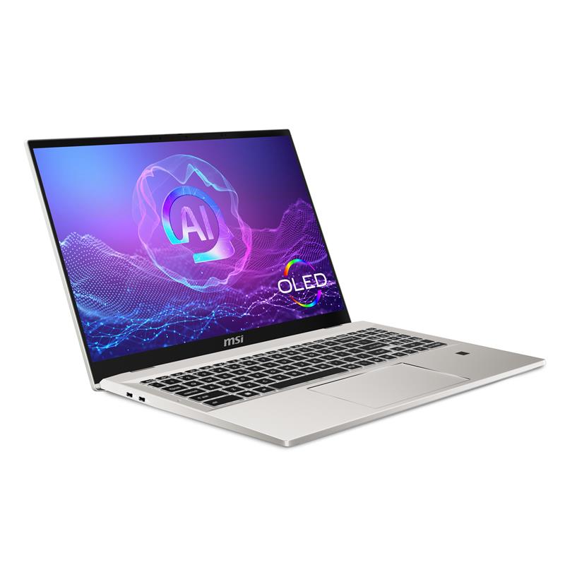 MSI Prestige A16 AI+ A3HMG-050NL AMD Ryzen AI 9 365 Laptop 40,6 cm (16"") UHD+ 32 GB LPDDR5x-SDRAM 1 TB SSD Wi-Fi 7 (802.11be) Windows 11 Pro Zilver