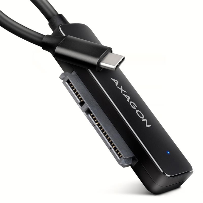 Axagon ADSA-FP2C USB-C 5Gbps - SATA 6G, 2.5 SSD/HDD SLIM adapter - Adapter - Digital/Daten interfacekaart/-adapter USB Type-C