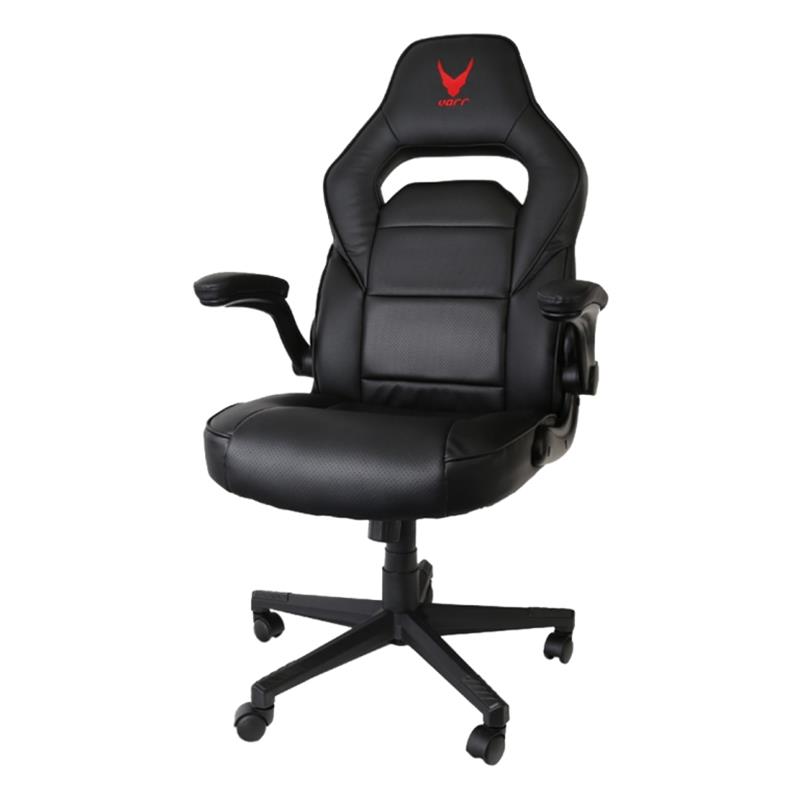 Varr high-end gaming chair Riverside zwart verstelbare armleuningen