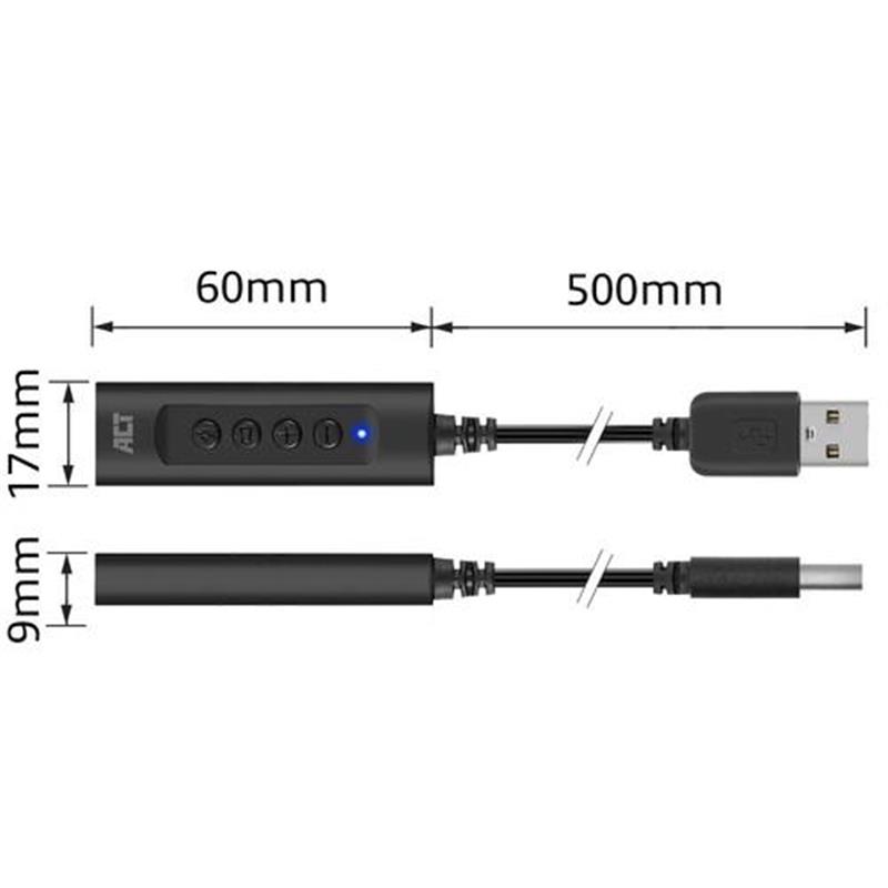 ACT AC9360 geluidskaart USB