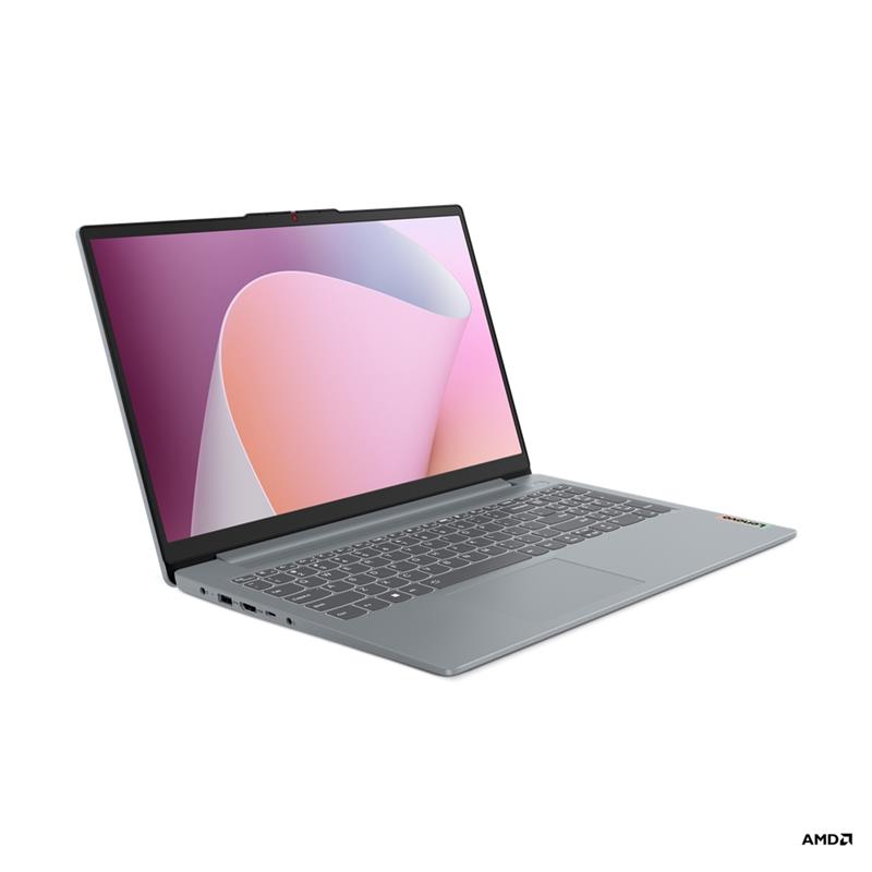 Lenovo IdeaPad Slim 3 15AMN8 Laptop 39,6 cm (15.6"") Full HD AMD Ryzen™ 5 7520U 16 GB LPDDR5-SDRAM 512 GB SSD Wi-Fi 6 (802.11ax) Windows 11 Home Grijs