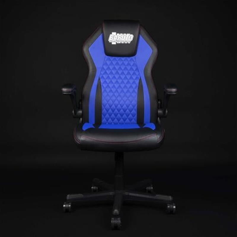 Konix Boruto Gaming leunstoel Gecapitonneerde zitting Zwart Blauw