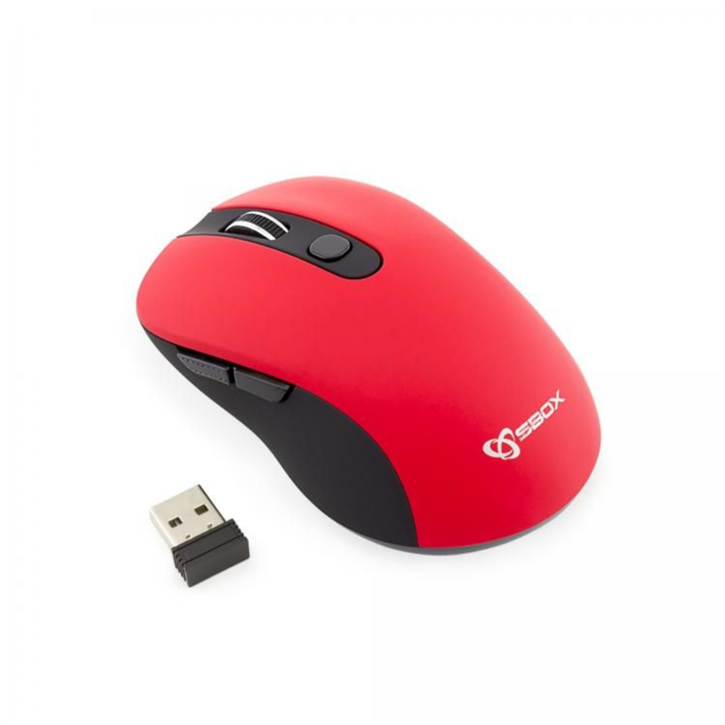 Draadloze muis WM-911-rood