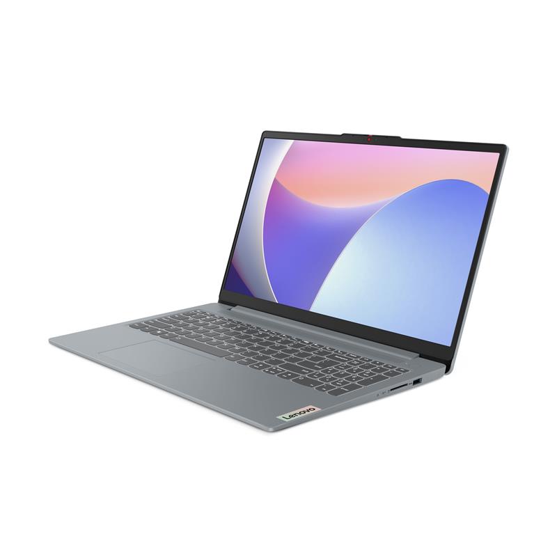 Lenovo IdeaPad Slim 3 Intel® Core™ i5 i5-12450H Laptop 39,6 cm (15.6"") Full HD 8 GB LPDDR5-SDRAM 512 GB SSD Wi-Fi 6 (802.11ax) Windows 11 Home Grijs