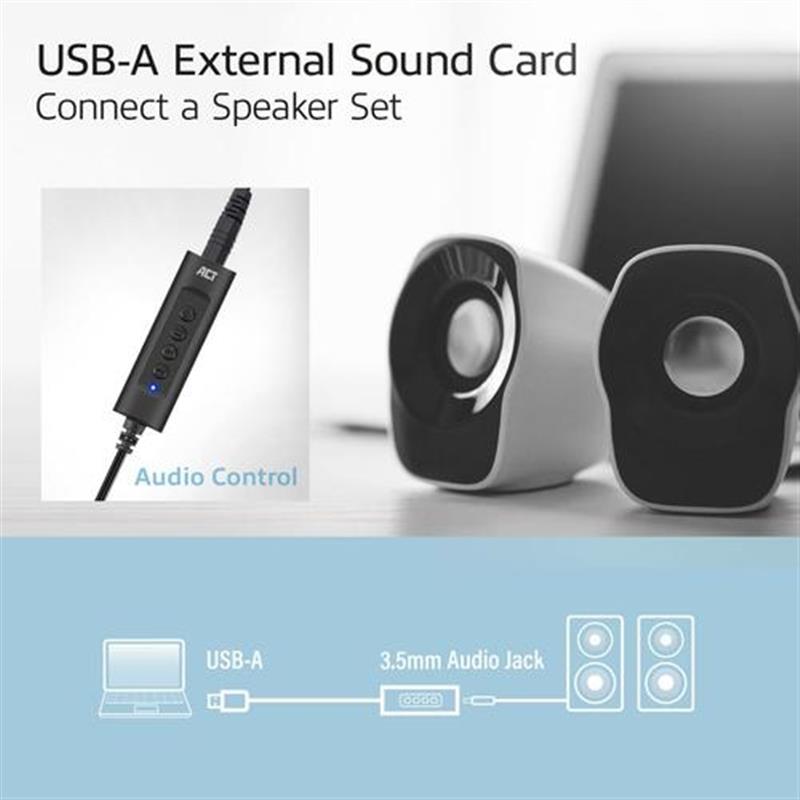 ACT AC9360 geluidskaart USB
