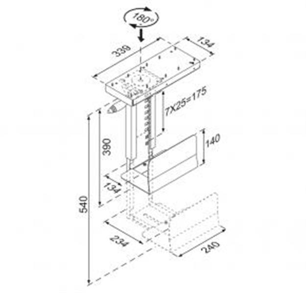 Neomounts cpu houder