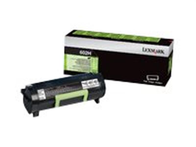 Lexmark 60F0HA0 tonercartridge Origineel Zwart 1 stuk(s)