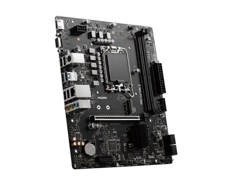 MSI PRO H610M-E moederbord Intel H610 LGA 1700 micro ATX