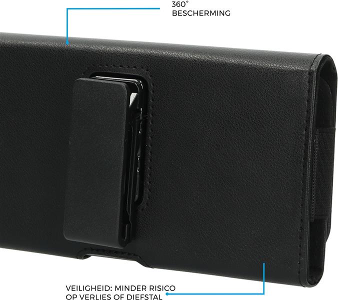 Mobiparts Classic Belt Case Size XL Black