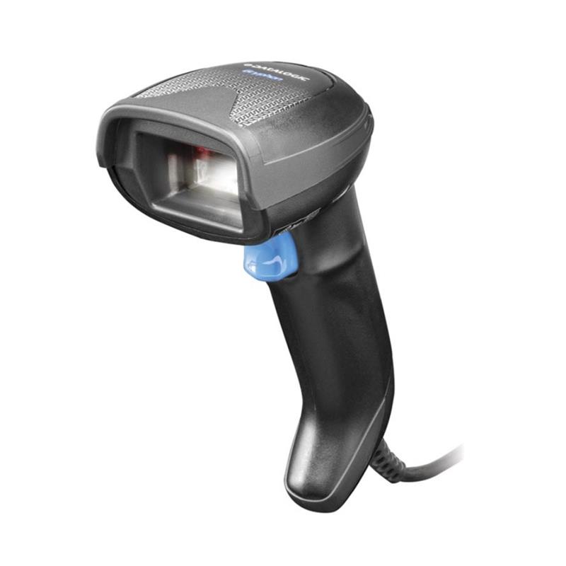 Gryphon GD4520 - Handheld Barcode Scanner Kit - Includes Cable Stand Scanner - Cable Connectivity - USB - 1D - 2D - Black