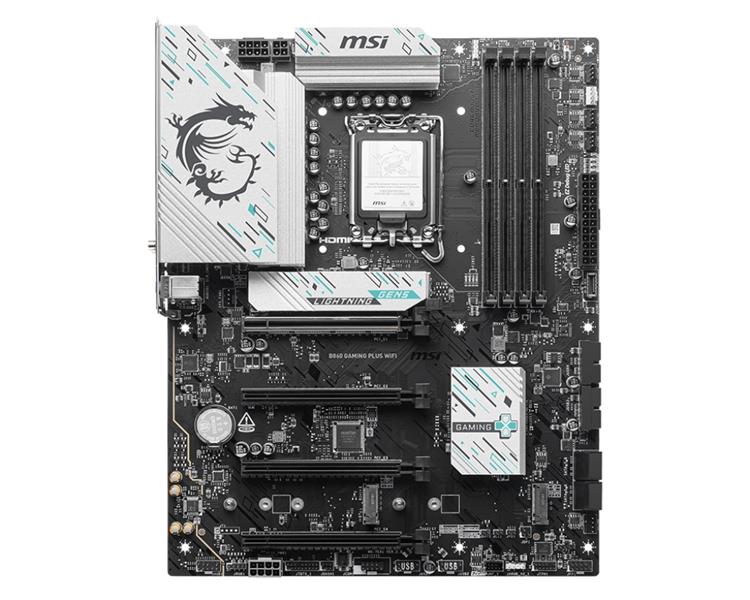 MSI B860 GAMING PLUS WIFI moederbord Intel B860 LGA 1851 (Socket V1) ATX