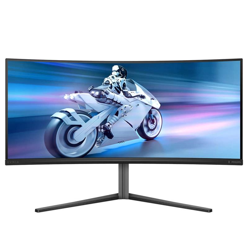 Philips Evnia 34M2C6500/00 computer monitor 86,4 cm (34"") 3440 x 1440 Pixels Wide Quad HD QDOLED Grijs