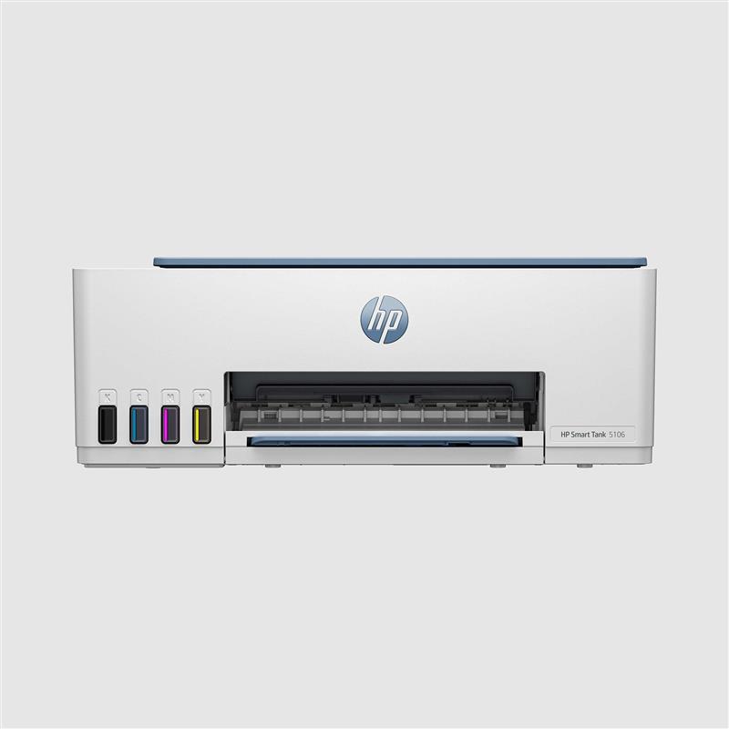 HP Smart Tank 5106 All-in-One-printer, Kleur, Printer voor Thuis en thuiskantoor, Printen, kopiëren, scannen, Draadloos; printertank voor grote volume