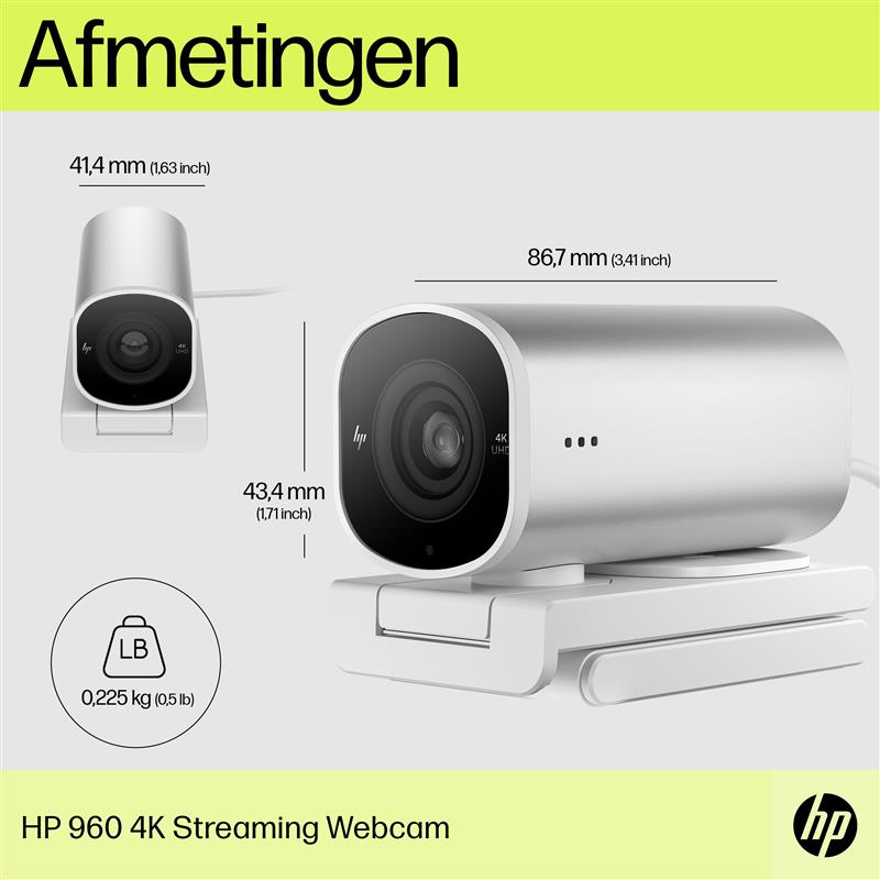 HP 960 4K Streaming Webcam