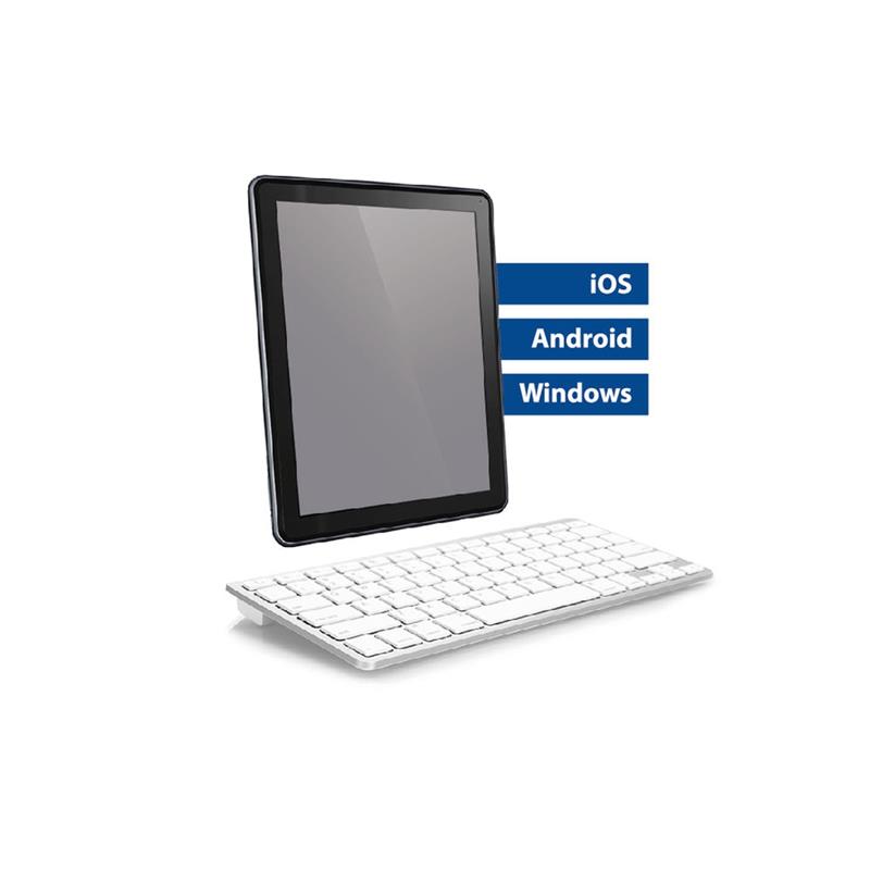 ACT AC5605 toetsenbord Bluetooth AZERTY Belgisch Wit