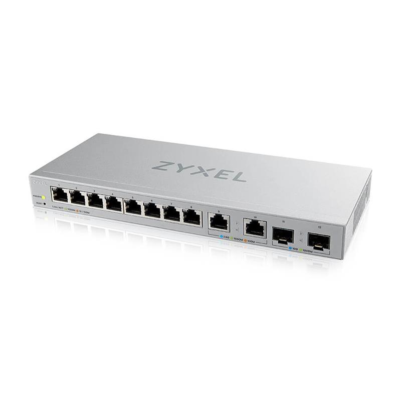Zyxel XGS1210-12-ZZ0102F netwerk-switch Managed Gigabit Ethernet (10/100/1000) Grijs