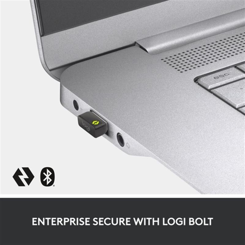 Logitech MX Keys combo for Business Gen 2 toetsenbord Inclusief muis RF-draadloos + Bluetooth AZERTY Frans Grafiet