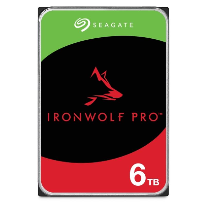 Seagate IronWolf Pro ST6000NT001 interne harde schijf 3.5"" 6 TB