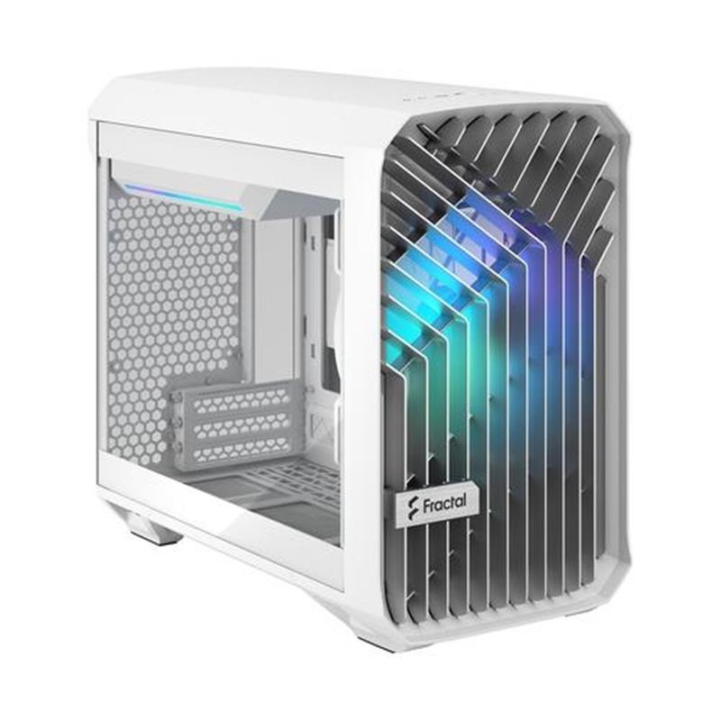 Fractal Design Torrent Nano RGB White TG Clear Tint