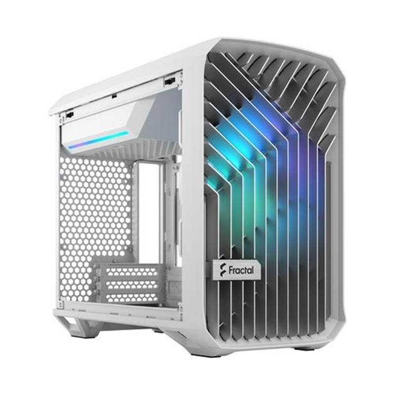 Fractal Design Torrent Nano RGB White TG Clear Tint